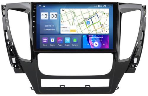Магнитола для Mitsubishi Pajero Sport 3 2016-2021 (АКПП) - Parafar PF231LUX2UHD на Android 13, Быстрая, QLED, CarPlay, 4G SIM-слот