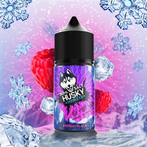 Купить Жидкость солевая для пода Husky Double Ice Salt - Siberian Black 30 мл