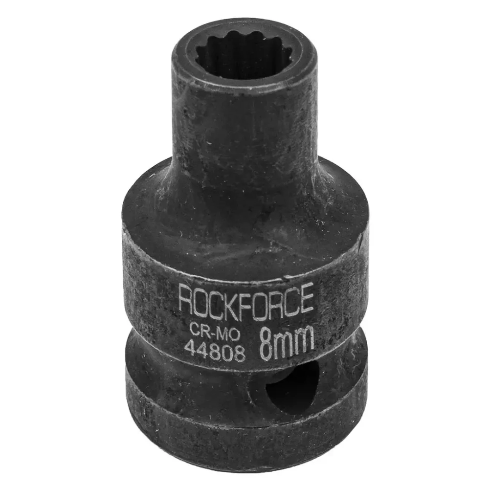 Головка ударная 8мм 12гр. 1/2'' RockForce RF-44808