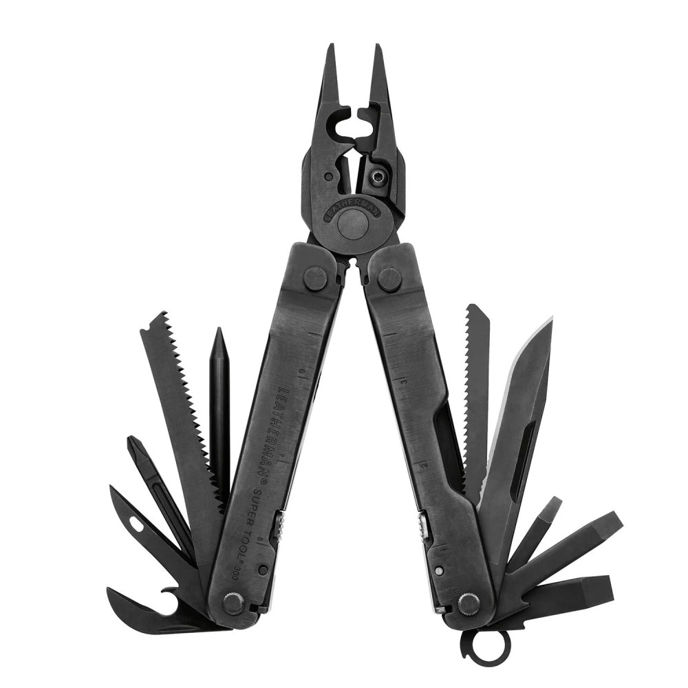 Мультитул LEATHERMAN Super Tool 300 EOD Black (чехол Molle Brown)