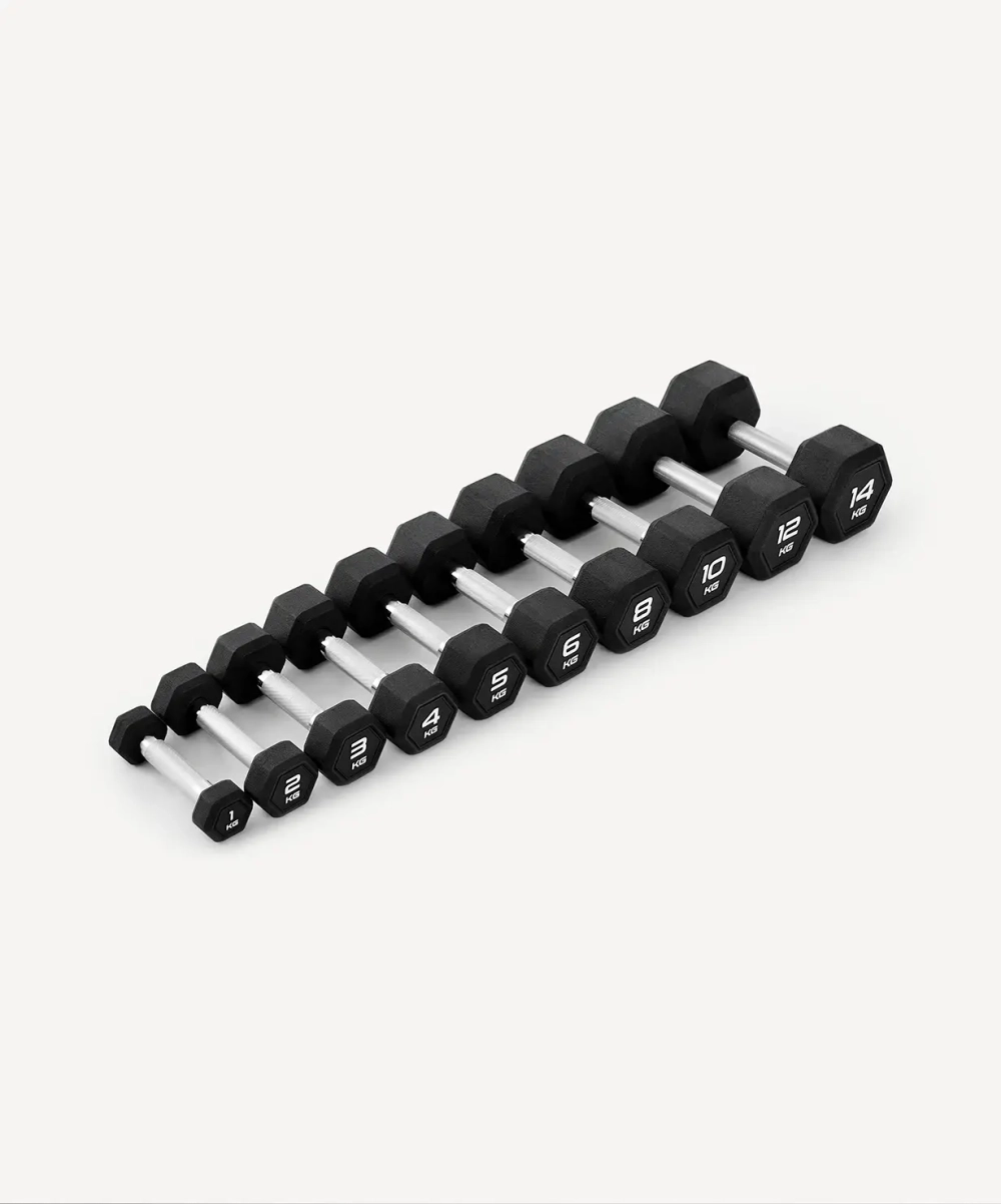 Гантель обрезиненная STARFIT DB-301 PRO 8 кг