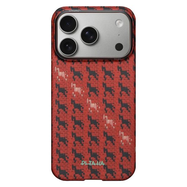 Чехол Pitaka Edge Case для iPhone 17 Pro, Бордовый | Maroon