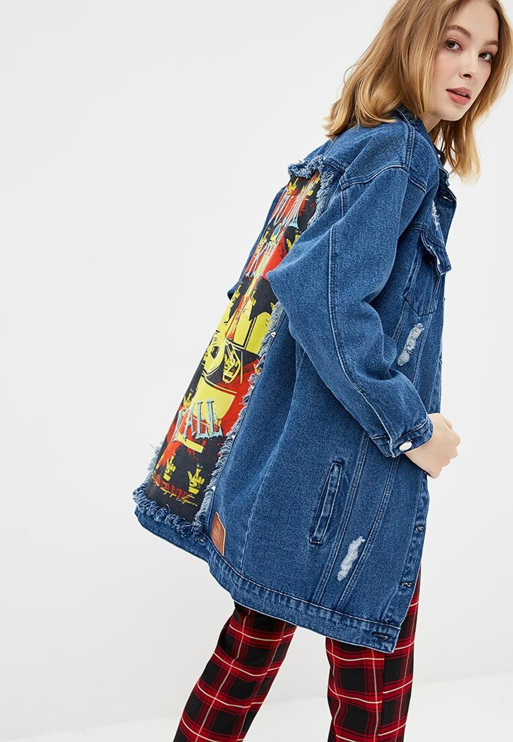 LIGVIANNI Джинсовая куртка Denim Jacket You Don'T Know Me At All