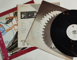 Винтажная виниловая пластинка LP The Cars Heartbeat City (Japan 1984) (Obi)