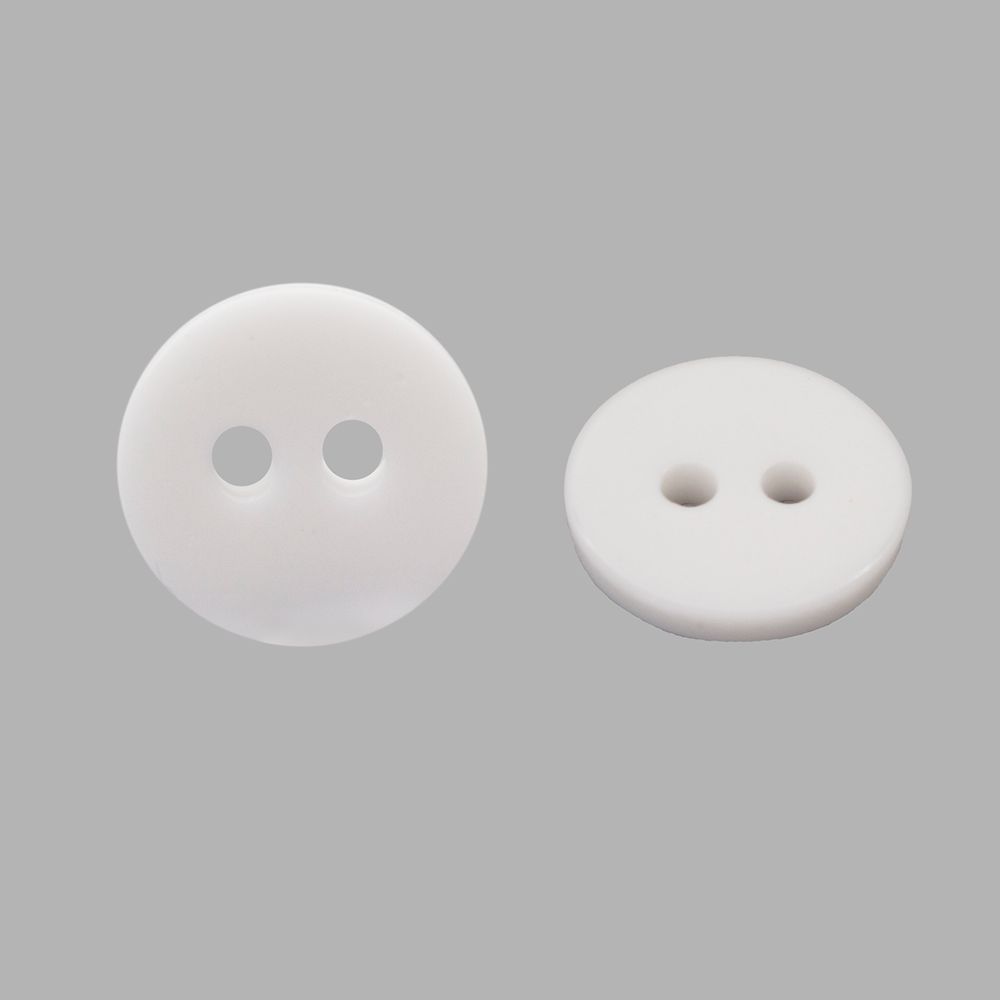 Пуговицы 2 прокола 18L=11 мм, (s.white (белый)), CX-K-22, 144 шт
