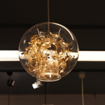 Pendant design lamp Tangle Globe by Artecnica (Silver)