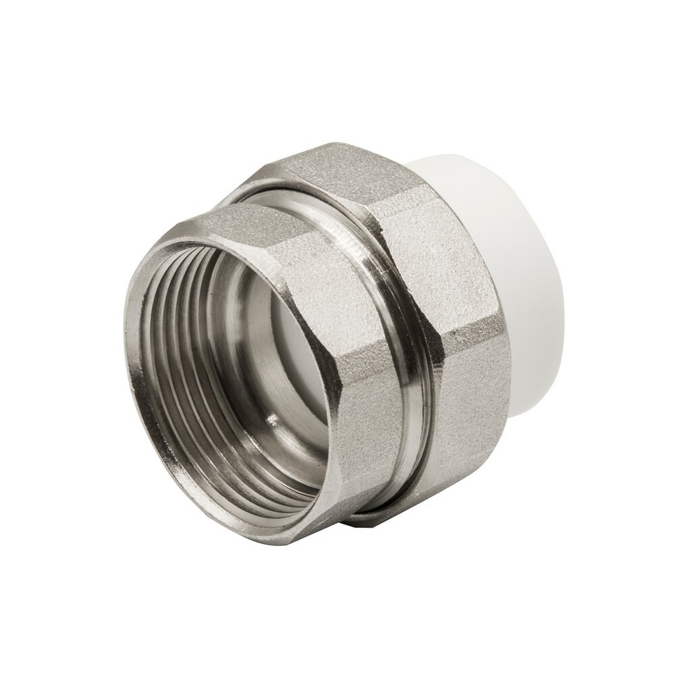 Муфта комб. разъемная, вн 32х1 1/4" EVER®  БЕЛЫЙ (Россия)