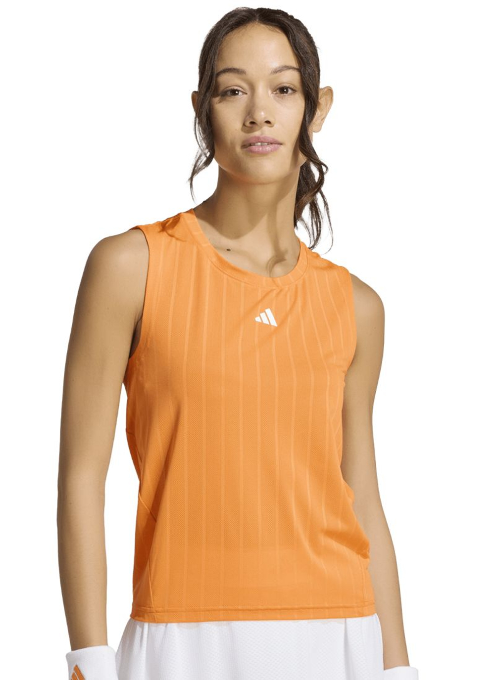 Женский теннисный топ Adidas Climacool+ Pro Tank — pure orange
