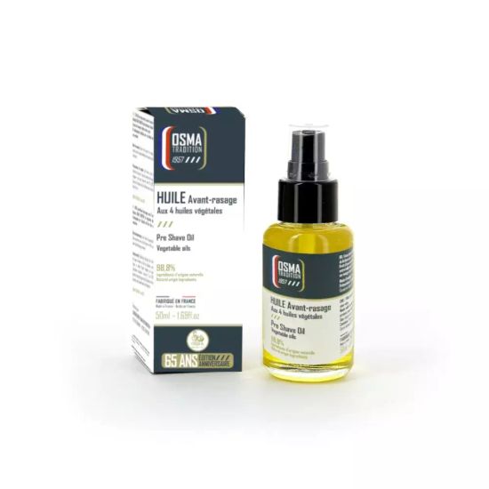 Pre-shave масло для бритья OSMA TRADITION, 4 масла, 50 мл