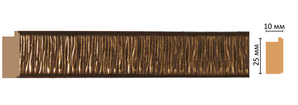 Молдинг Decomaster 102-51 25*10*2400мм