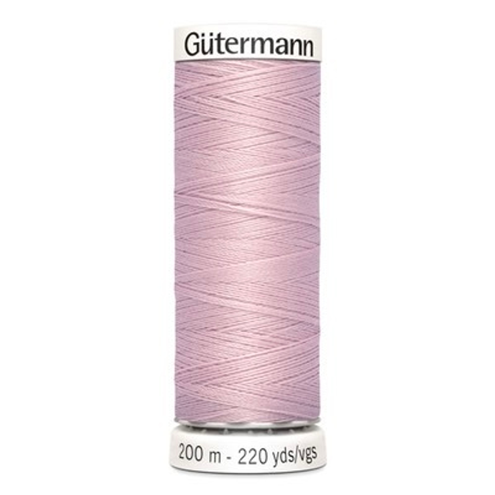 Нить Sew-All 200 м, Gutermann, 662 пыльно-розовый