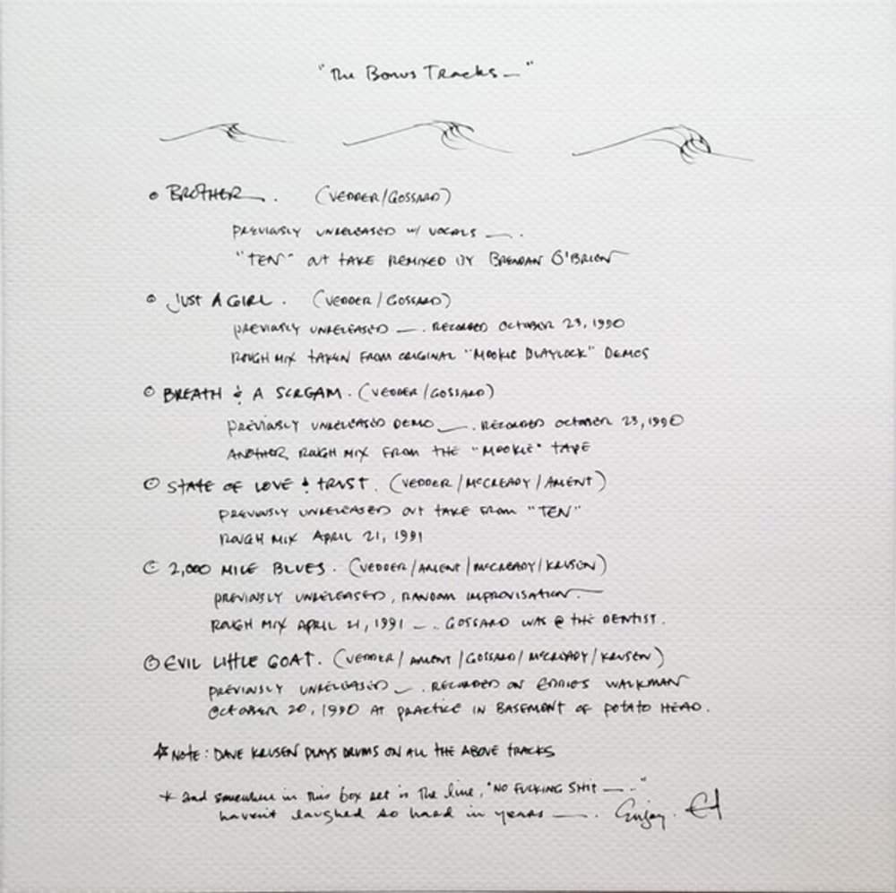 Pearl Jam / Ten (Deluxe Edition)(4LP+2CD+DVD+MC)