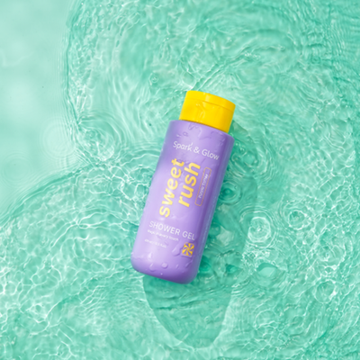 Гель для душа с ароматом соленой карамели - Body wash purple toffee scent, 400 мл