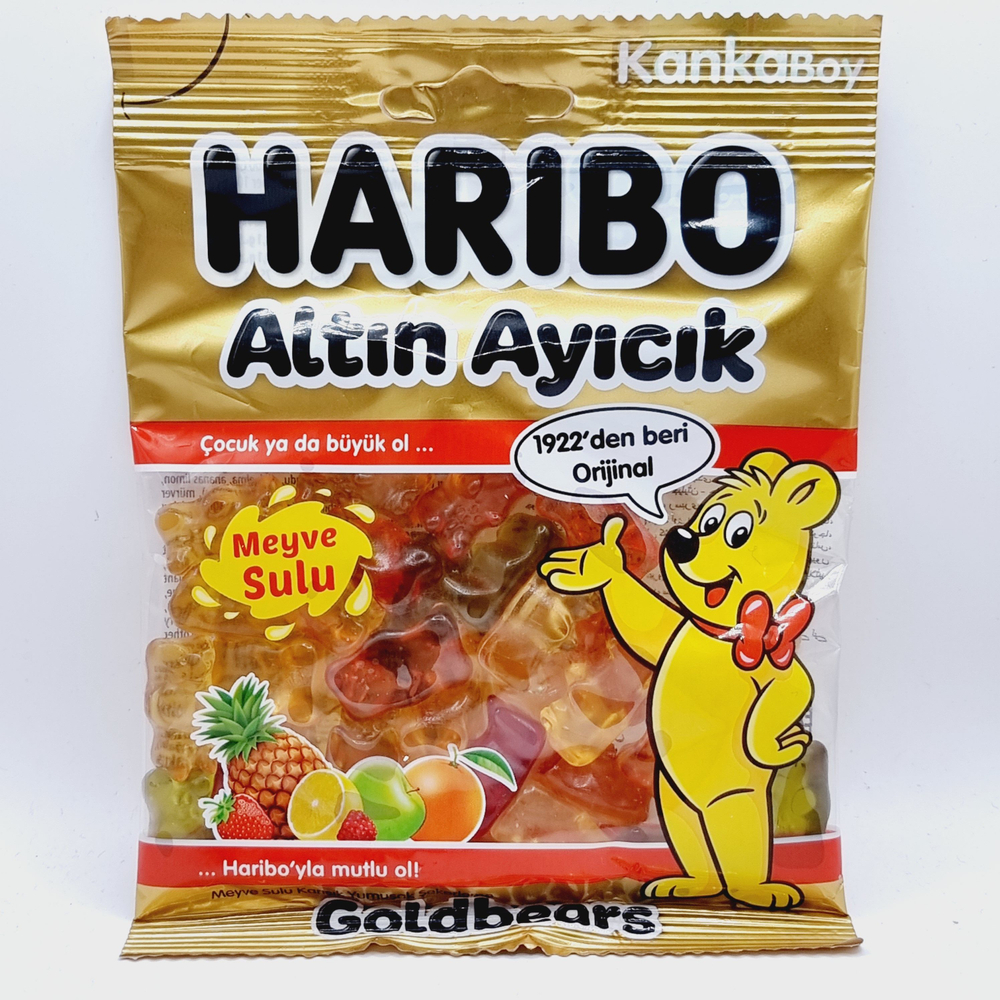 Мармелад Haribo жевательный GOLD BEARS Золотые Мишки 80 г