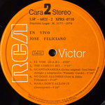 José Feliciano ‎– En Vivo - José Feliciano En Concierto En El London Palladium 2LP (Испания 1970г.)