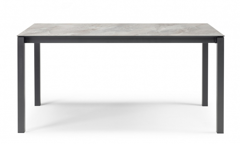 Стол ламинированный раздвижной Scab Design Pranzo Extendable, антрацит, каменный