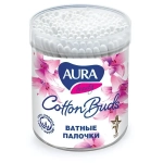 Ватные палочки AURA Beauty 200шт стакан