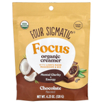 Four Sigmatic, Focus, органические сливки с ежовиком гребенчатым и витамином B12, шоколад, 120 г (4,23 унции)