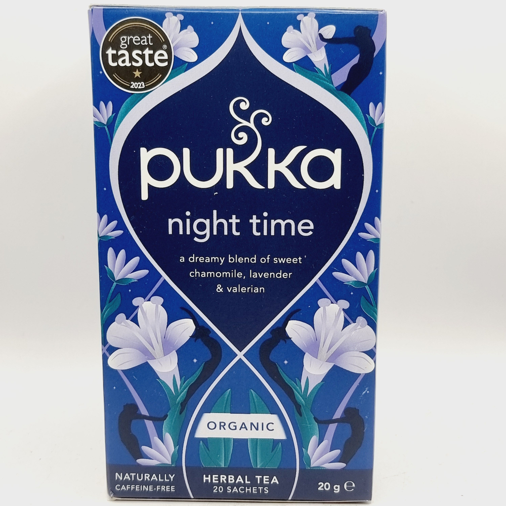 Чай травяной Pukka Night Time, 20 пакетиков, 20 г (из Финляндии)