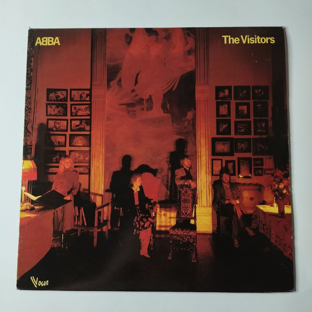 Винтажная виниловая пластинка LP АББА ABBA The Visitors (France 1981) Head Over Heels