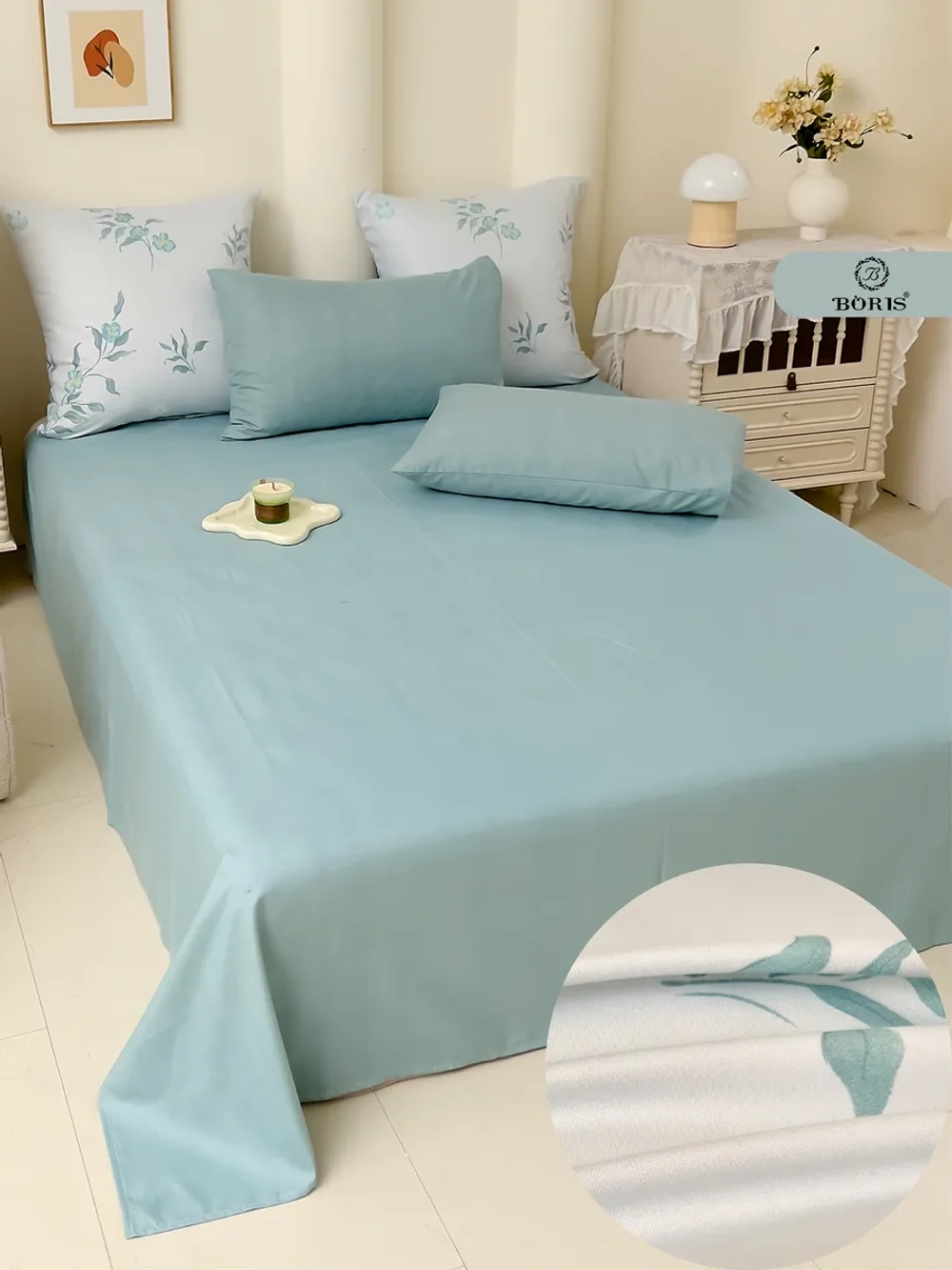 Постельное белье семейное сатин хлопок