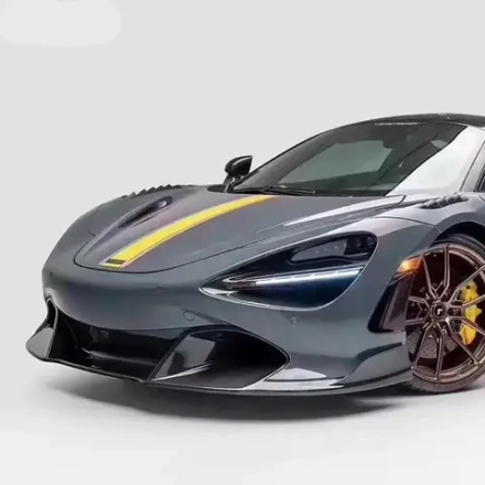 Карбоновая губа переднего бампера для McLaren 720S 2017-2023 МакЛарен тюнинг