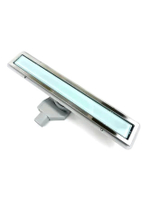 Водоотводящий желоб (трап) 700х70 (Белое глянцевое стекло Evolution Glass) ZSt.1133.7002