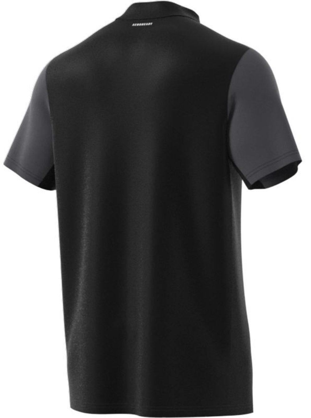 Мужское поло теннисное Adidas Club Polo - black/grey six/white