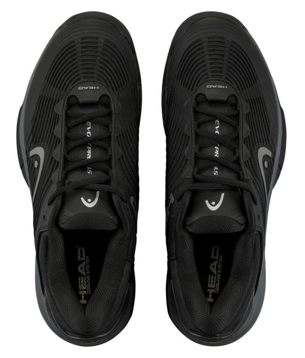 Мужские теннисные кроссовки Head Revolt Pro 4.5 - black/dark grey