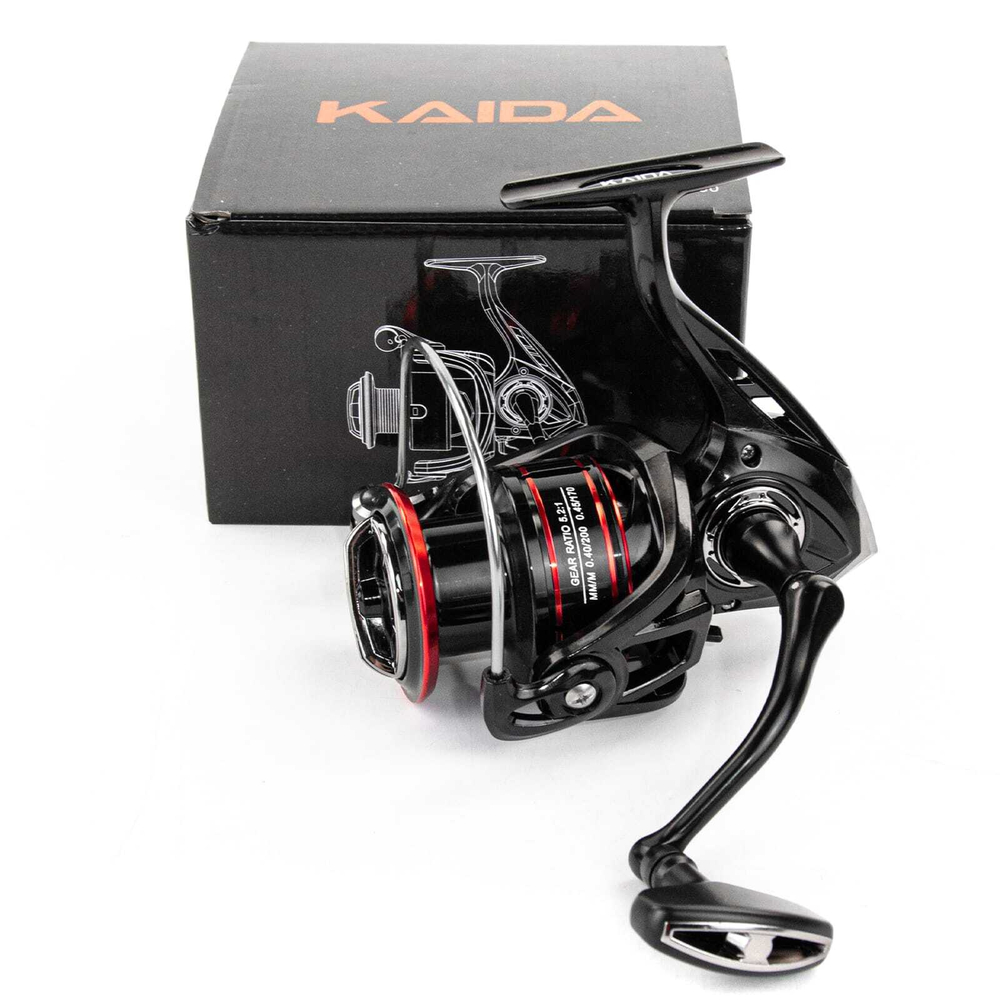 Безынерционная катушка 6000 Kaida Captain (5+1BB, мет. шпуля)