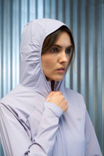 Куртка Nothomme Blue Hooded Sun-Protective Clothing "Light Purple" Women's