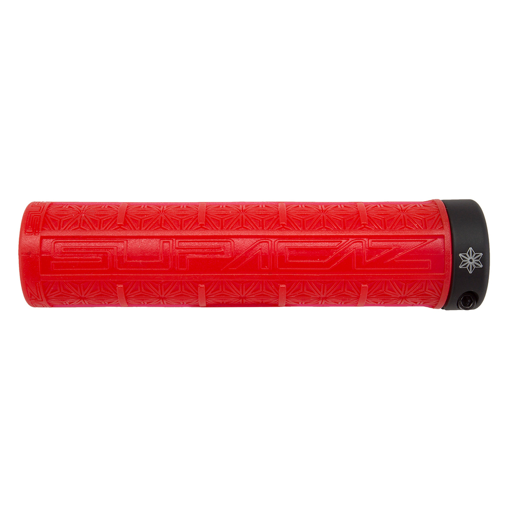 Грипсы SUPACAZ Neon Red Grizip