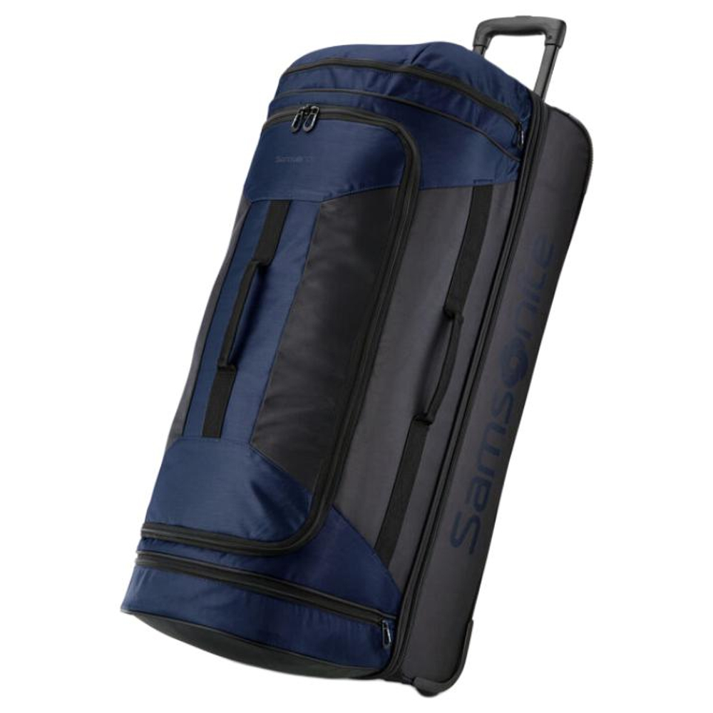 SAMSONITE Polyester Trolley Bag 28 Inch Unisex Marine Blue & Black