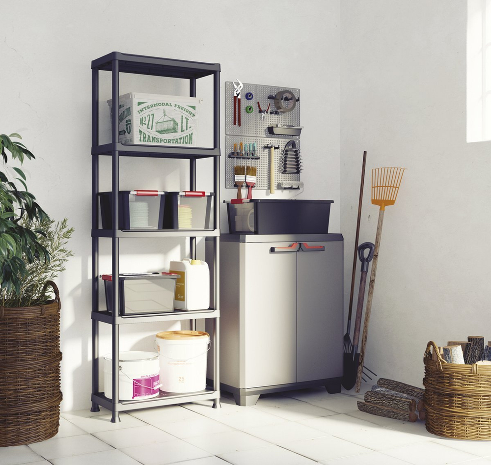 Пластиковая тумба Keter Stilo Cabinet Low