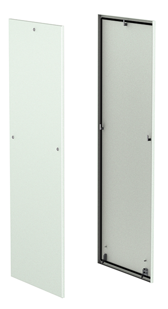 Панель боковая для напольных 19" IT-корпусов ДКС серии CQE, 2 шт, 2000х600, RAL7035, старого образца