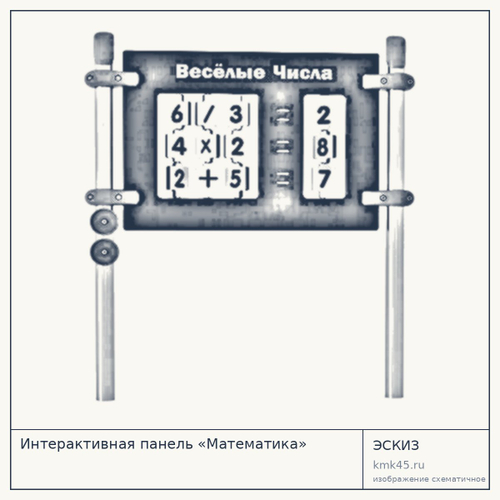 Интерактивная панель «Математика»