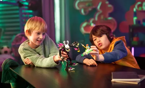 Конструктор LEGO DREAMZzz 71455 Мрачный хранитель - монстр в клетке