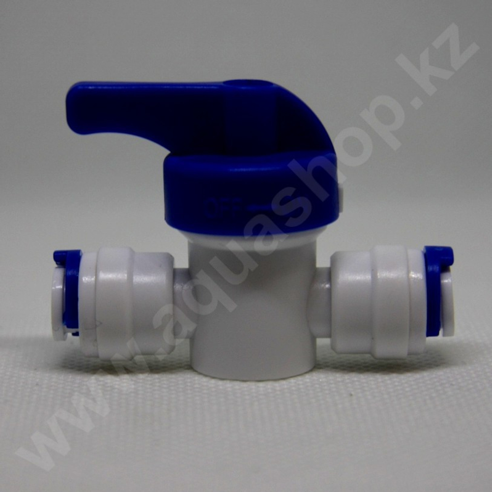 Фитинг QT-02A кран 1/4"(f) x 1/4"(f) профиль