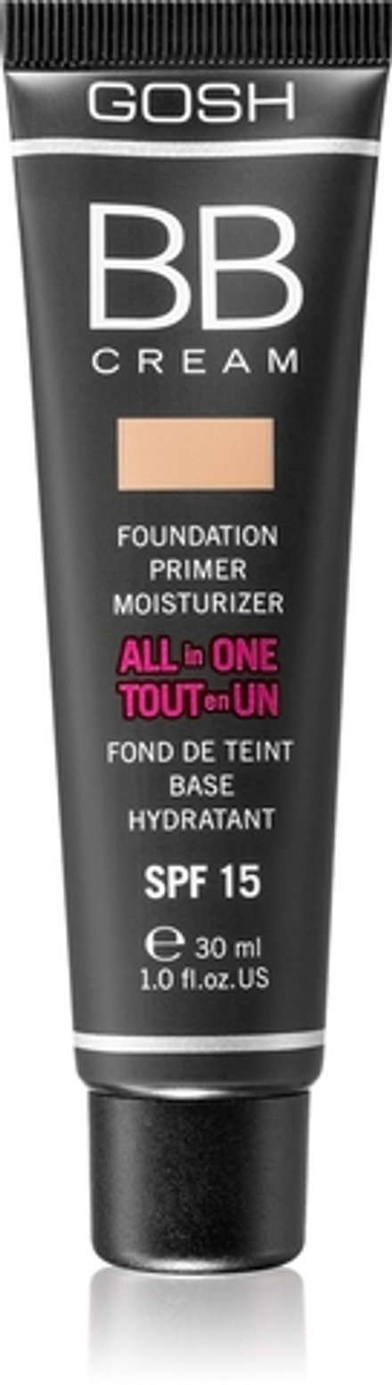 Gosh BB - Увлажняющий крем BB SPF 15 оттенок 003 Warm Beige, 30 ml