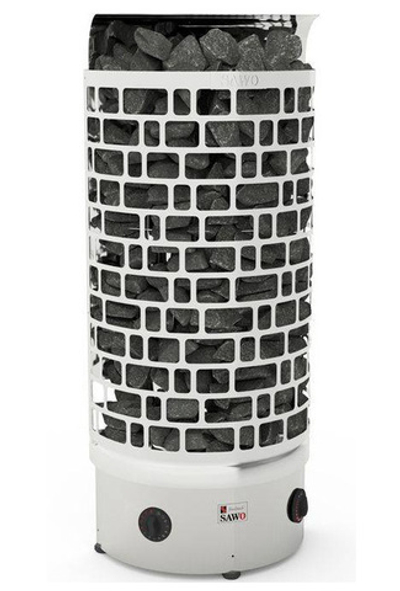 Электрическая печь SAWO ARIES ARI3-45NB-WL-P (4,5 кВт, встроенный пульт, пристенная, нержавейка)
