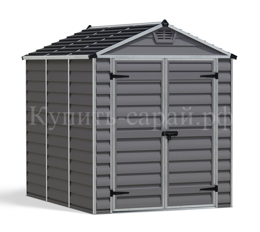 Сарай из поликарбоната Palram SkyLight 6x8 grey
