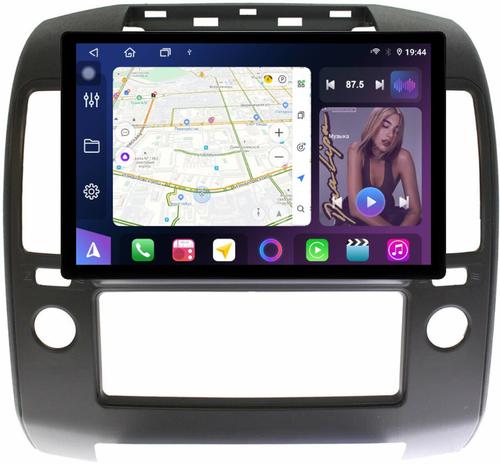 Магнитола для Nissan Navara D40 2004-2014 (кондиционер) - FarCar BX877 монитор 13" 2K QLED на Android 13, TS10, 6+128, CarPlay, 4G SIM-слот