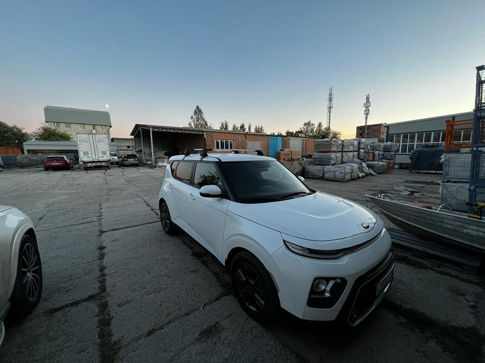 Багажник на крышу (адаптер) Kia Soul 3го.-п.(2019-н.в.) за дверной проем ED20-012