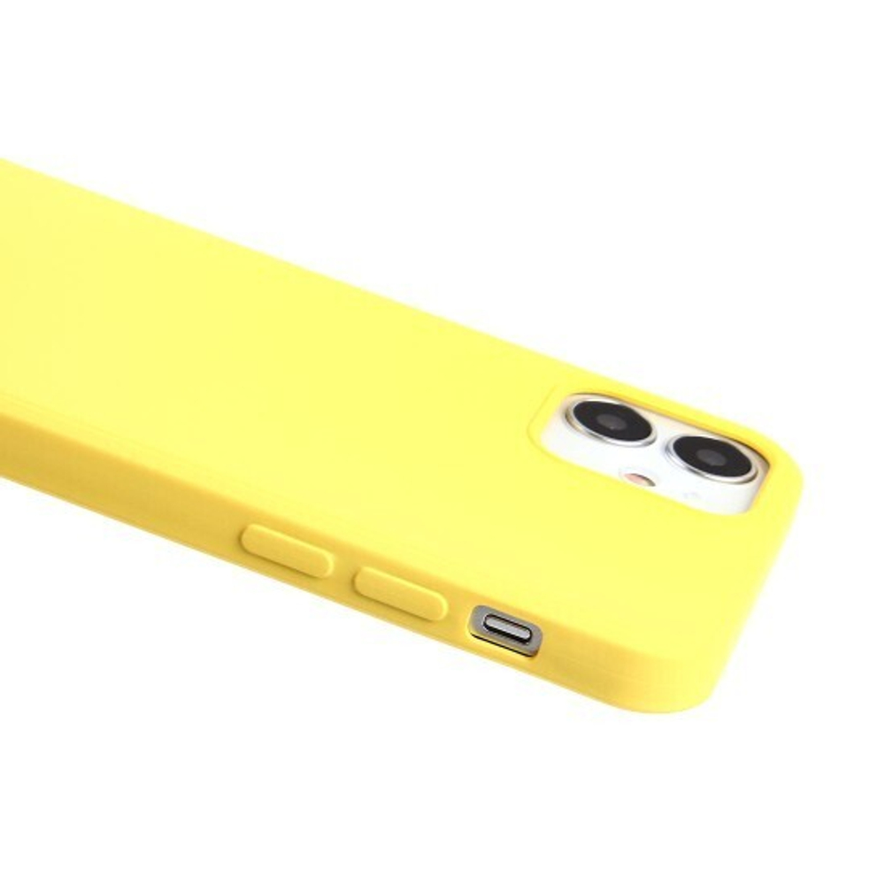 Панель Soft Touch для iPhone 12 Mini, 012065 Желтый