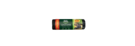 Master FRESH MFGB120–10R пакеты для мусора XXXL суперпрочные 120 литров, 10 штук (ЧЕРНЫЕ) 22мкм