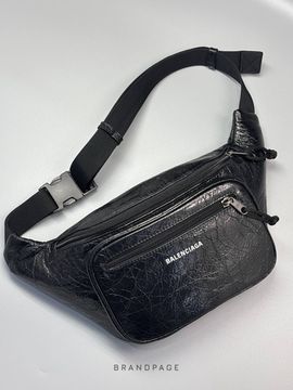 Поясная сумка чёрная от Balenciaga BP5-015310