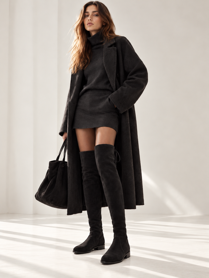 Замшевые сапоги Stuart Weitzman, 37,5