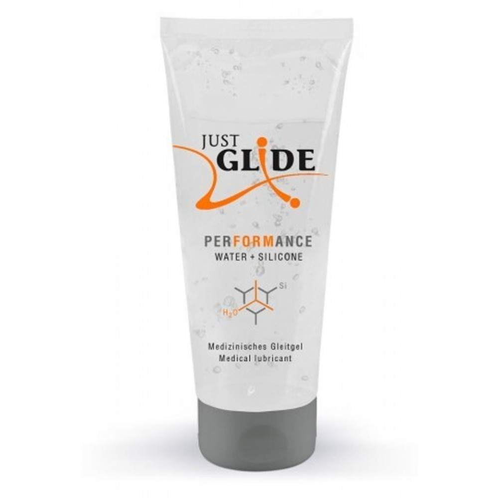 Водно-силиконовая смазка Just Glide Performance 200 мл.