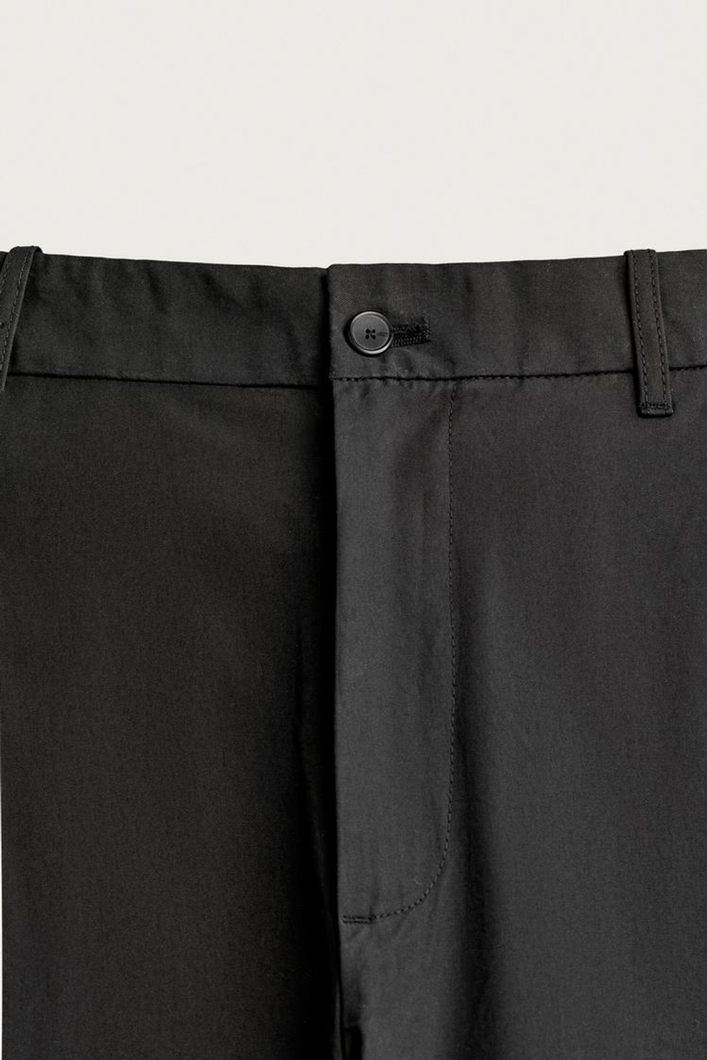 ZARA БРЮКИ STRAIGHT FIT С БОКОВЫМИ СКЛАДКАМИ, АНТРАЦИТОВО-СЕРЫЙ