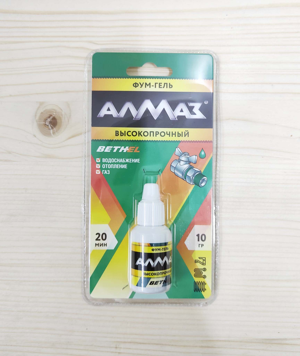 Фум-гель "Алмаз" Высокпрочный 10 гр (блистер)